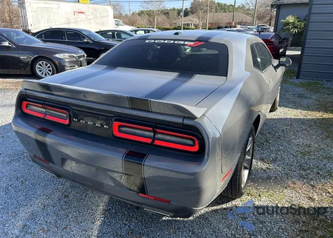 2019 Dodge Challenger Sxt из США, поврежденный, VIN 2C3CDZAG4KH723693